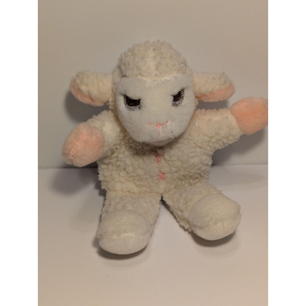 Avon 1991 Lamb Chop sheep hand puppet 11" Shari Lewis Plush Vintage Stuffie